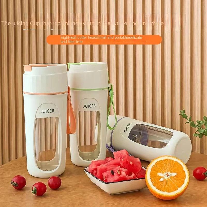 Liquidificador Portátil USB Recarregável - Mini Misturador de Frutas e Batidos